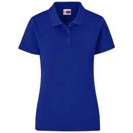 Ladies Prima Stretch Golf Shirt Royal Front